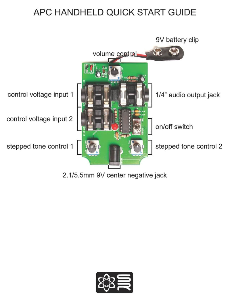 APC Handheld DIY Kit - Atari Punk Console