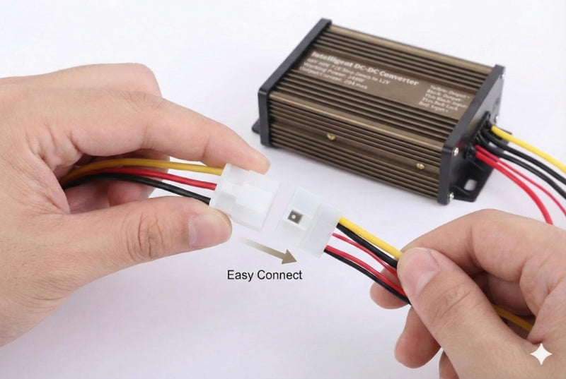 [AUSTRALIA] - Pro Chaser DC-DC 72V 60V 48V Volt Voltage to 12V Step Down Voltage Reducer Regulator 180W 15A for Scooters & Bicycles Golf cart (20A 240W) 20A 240W 