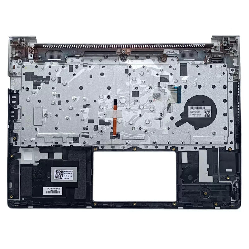 New Replacement for HP ProBook 430 435 G6 430 435 G7 Laptop Upper Case Palmrest Backlit Keyboard Assembly Part L44547-001 L44548-001 L79183-001 Silver (430 435 G6 G7 Backlit Keyboard) 430 435 G6 G7 Backlit Keyboard