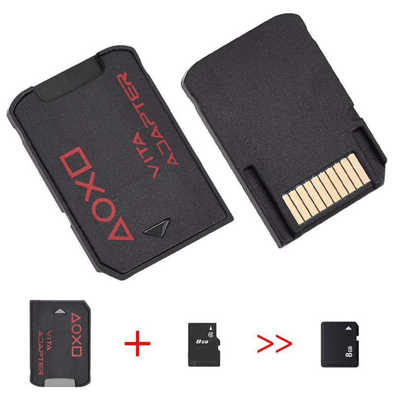 FOSA Version3.0 SD2Vita Memory Card Adapter, High Speed Game Card to Card Adapter Compatible with PS Vita 1000/2000, PSVITA Memory Card Converter, Support Up to 256GB