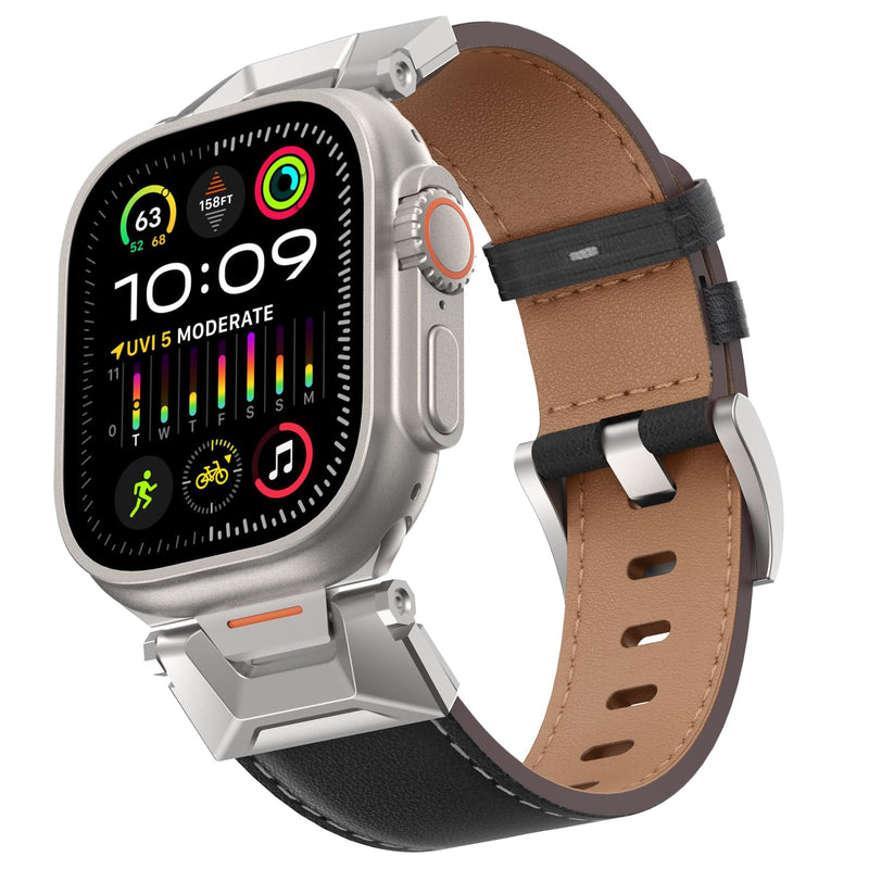 iWatch Leather Band+iWatch Silicone Band