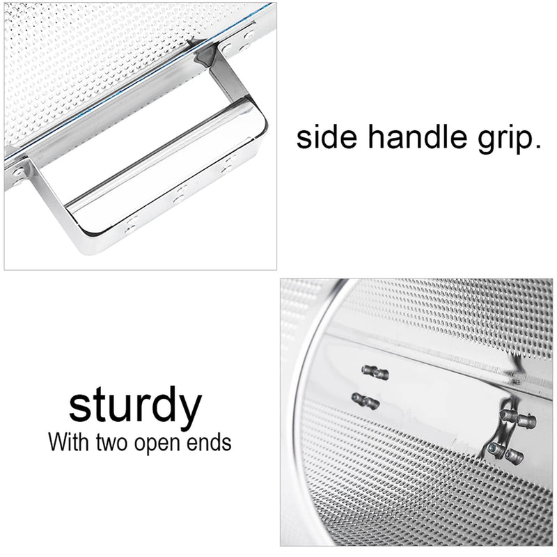 Stainless Steel Metal Guiro with Scraper Professional 5x12.8 Premium Percussion Instrument for Authentic Latin Rhythms