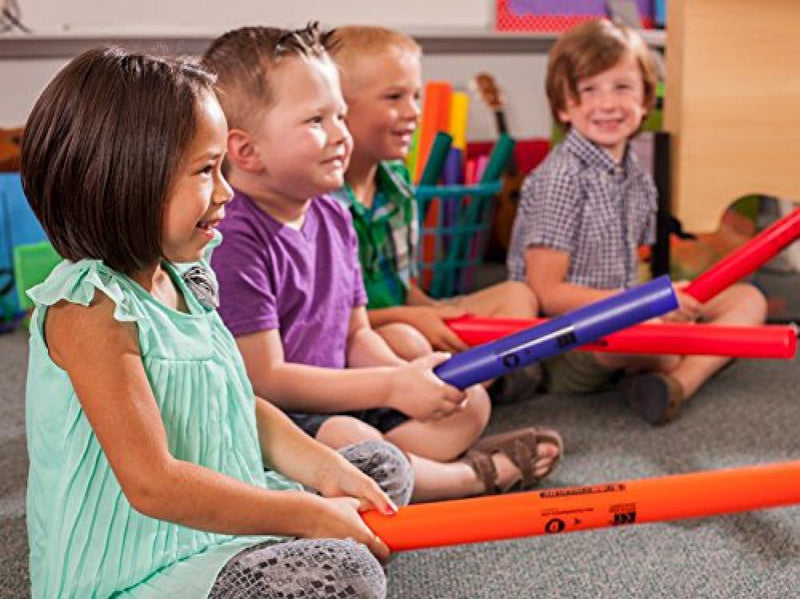Boomwhackers® C Major Diatonic Scale Set with Octavator Caps 8-Pack