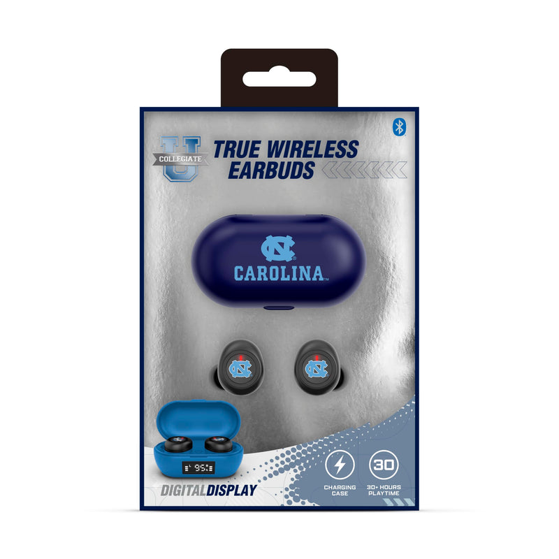 SOAR Collegiate True Wireless Earbuds v.7, North Carolina Tar Heels