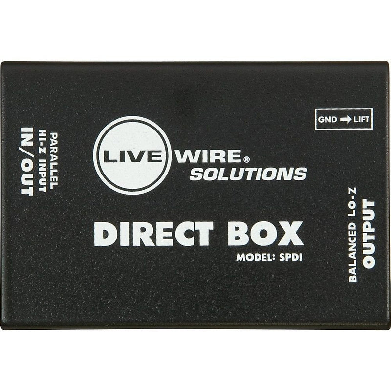 Livewire SPDI Passive Direct Box with Attenuation Pad