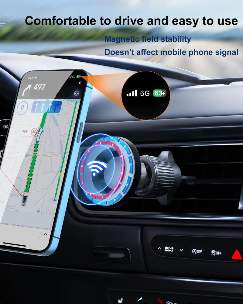 oricarmes car Phone Holder for Hyundai Tucson 2025 2026 Accessories Magnetic car Phone Mount for Tucson Phone Holder for Hyundai Tucson Accessories