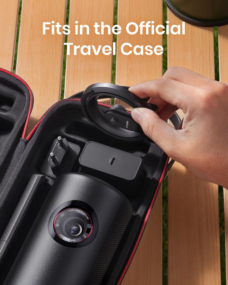 [AUSTRALIA] - NEBULA Projector Foldable Stand, Ultra-Compact Desktop Stand with Easy Setup and 180-Degree Rotation, for Capsule 3, Capsule 3 Laser, Capsule Air, Fits in Official Travel Case(Only Stand) 