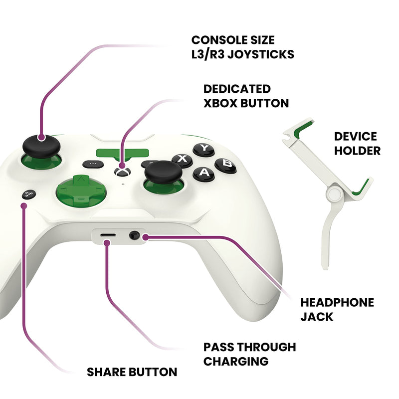 Mobile Cloud Gaming Controller for iOS –- Play COD Mobile, Apple Arcade + more [1 Month Xbox Game Pass Ultimate Included]