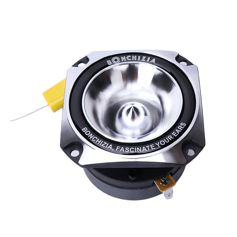 Super tweeters, Bullet Tweeters for Car Audio, 1 inch Tweeters, Speakers Car Audio, High Compression Titanium Super Bullet Tweeter with Crossover Capacitor (Pair) Loudspeakers