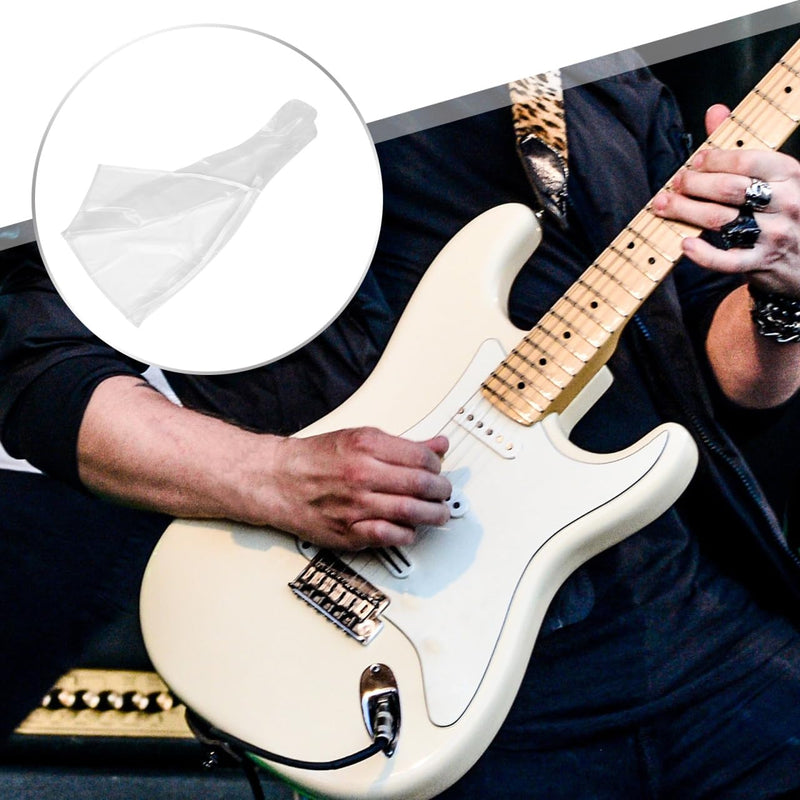 Guitar Cover Instrument Bass Cover for Acoustic and Electric Guitars Transparent Design for Home Use