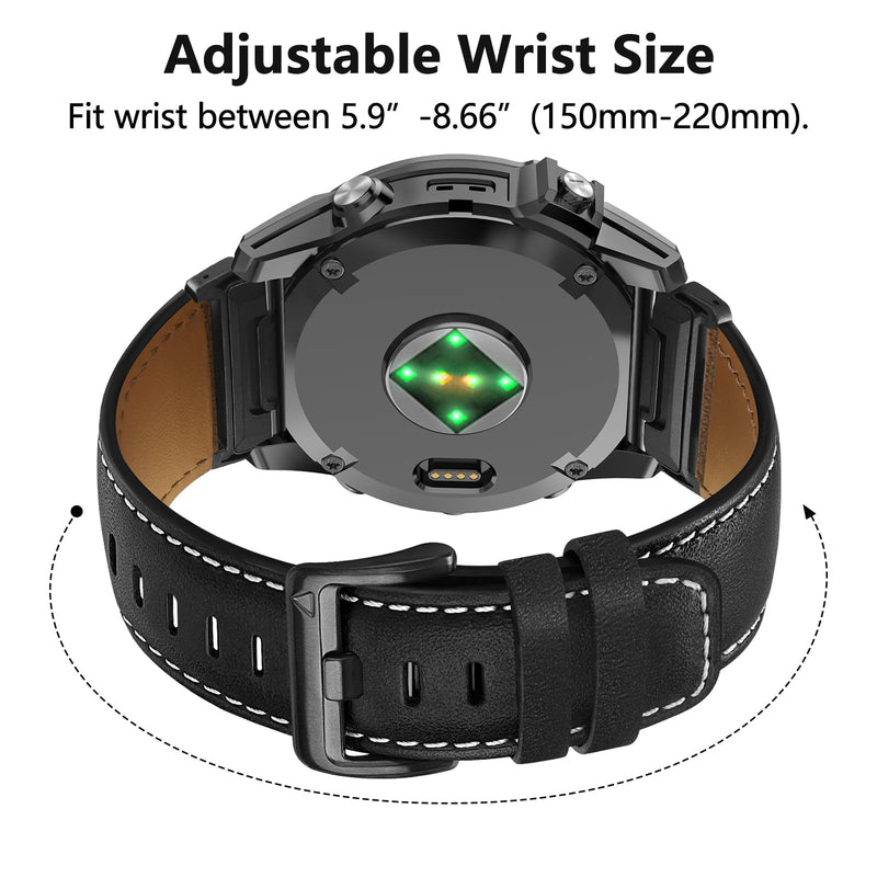26mm Watchbands Compatible With Garmin Fenix 8 tactix 8 51mm/Fenix 7X Pro/7X/6X Pro/6X/5X Plus/5X/3 HR/tactix 7 pro/Enduro 3 2/Descent Mk3i 51mm/Mk2i