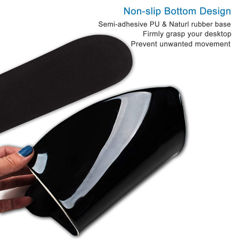 ITNRSIIET Upgraded Ergonomic Keyboard Wrist Rest and Mouse Wrist Rest Pad Set, Stay Positive Work Hard and Make It Happen Arrow Print Inspirational Quote. Easy Typing and Wrist Pain Relief A-inspirational Quote