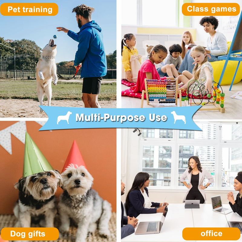 Voice Recording Button, Dog Buttons for Communication Pet Training Buzzer, 30 Second Record&Playback, Voice Recording Clicker for Cat, Puppy, Pet Trainin, Funny Gift for Study Office Home 4 Pcs