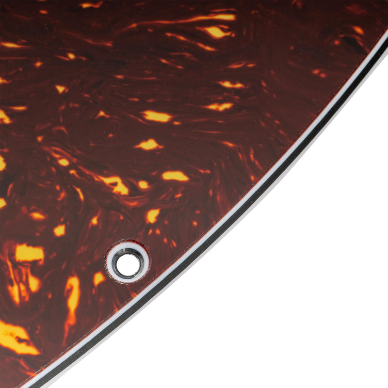 [AUSTRALIA] - Musiclily Pro 8-Hole Guitar Pickguard for Squier Sonic Esquire H Electric Guitar, 4Ply Tortoise Shell 