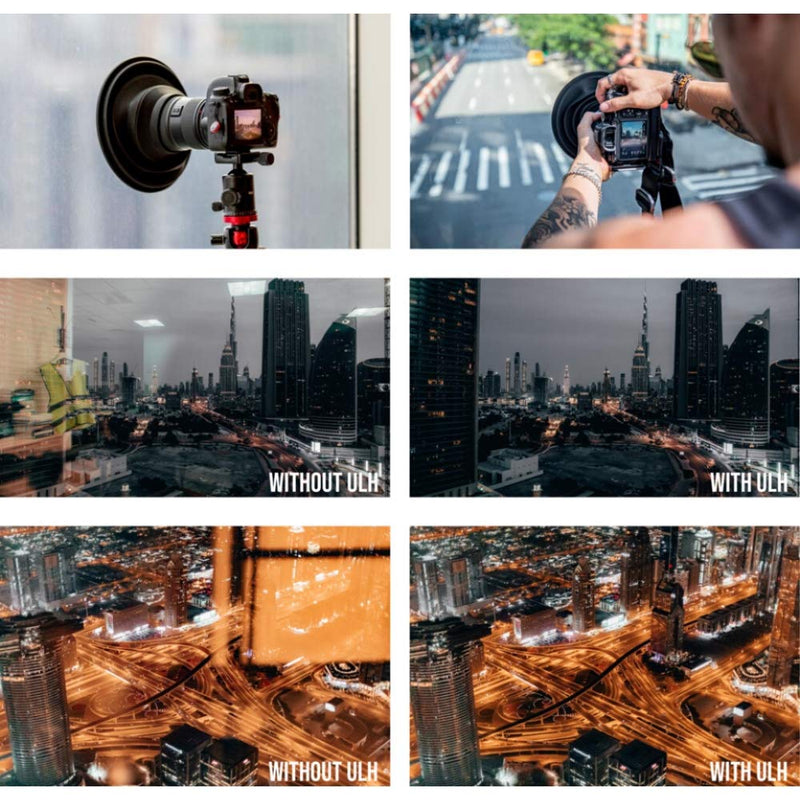 [AUSTRALIA] - Original ULHgo Ultimate Lens Hood - Camera Lens Anti Reflection - LenSkirt Antireflection - DSLR Rubber Lens Hoods - Fits 49mm to 82mm Filter Thread - from Kickstarter 