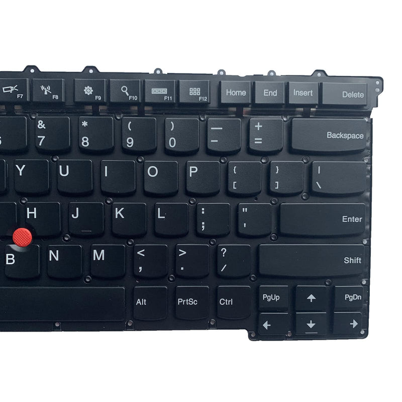 Laptop Replacement US Layout with Pointing with Backlight Keyboard for Lenovo Thinkpad Carbon X1 2015 Gen 3 3rd US Layout 8M20G118608 55Y01N5 SG-64700-XUA Black X1 Gen 3 3rd