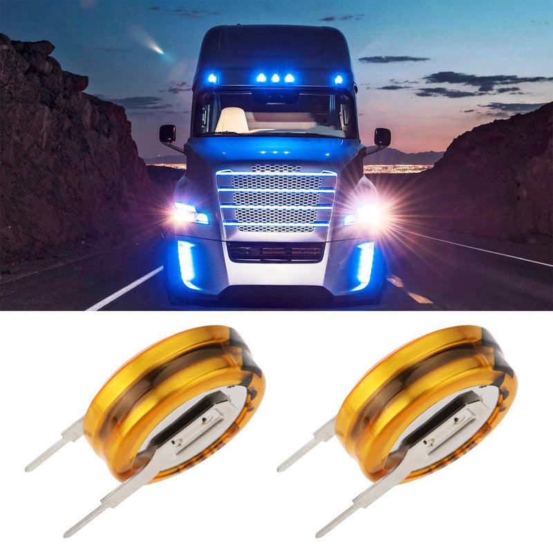 VGOL Pack of 4 0.22F 5.5V Super Capacitor Pitch 5mm Button Capacity Suitable for Truck Lighting Appliances Power Tools