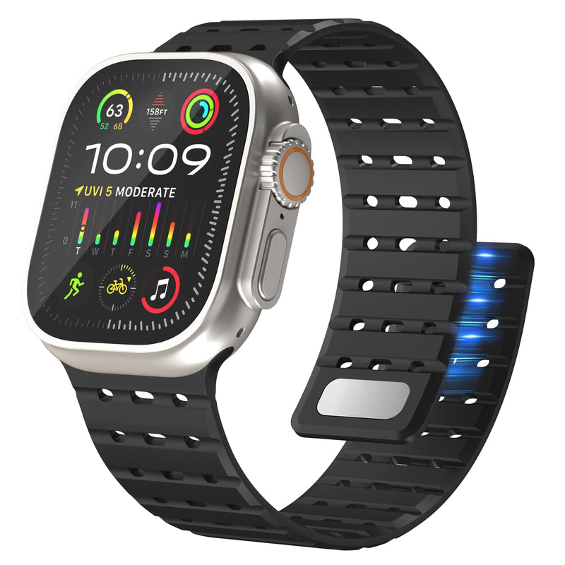 iWatch Leather Band+iWatch Silicone Band
