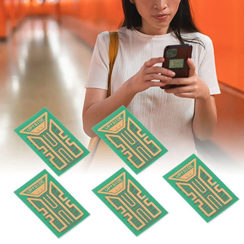 Cell Phone Booster, Mobile Phone Enhancement Stickers, 5PCS Cell Phone Reception Booster Enhancement Patch Chip - Enhance Your Mobile Phone