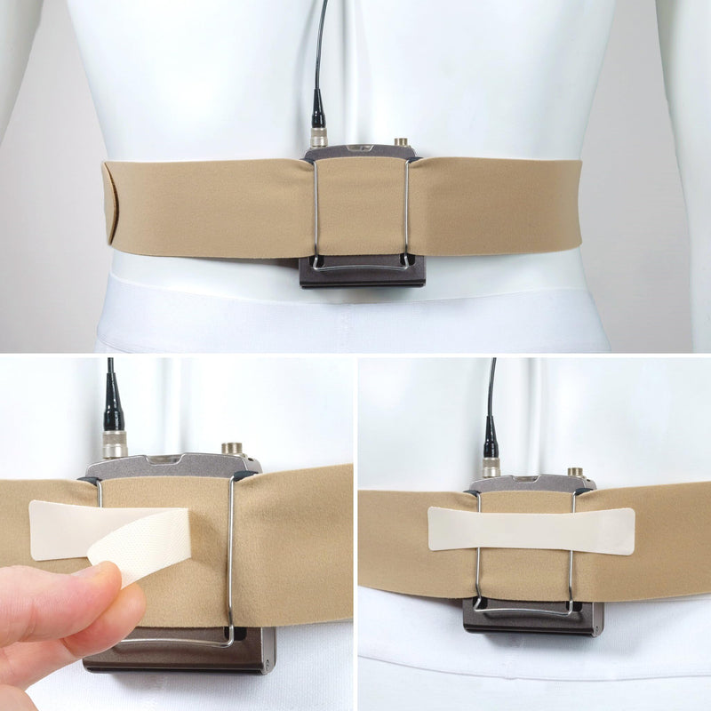URSA Belt - Adjustable & Comfortable Waist Strap for Wireless Transmitters (Beige) Beige