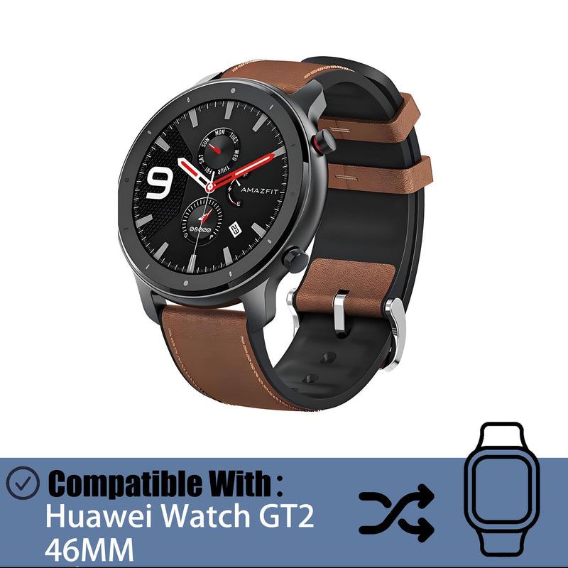 LCD Display Compatible with Huawei Watch GT2 46MM Screen Pantalla Touch Digitizer Replacement [with Fingerprint Function] with Repair Tool kit