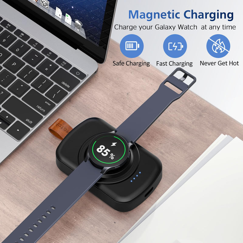 for Samsung Watch Charger Fast Charging Compatible with Galaxy Watch 7/Ultra/6/6 Classic/5 Pro/5/4 /4 classic/3/Active2/1