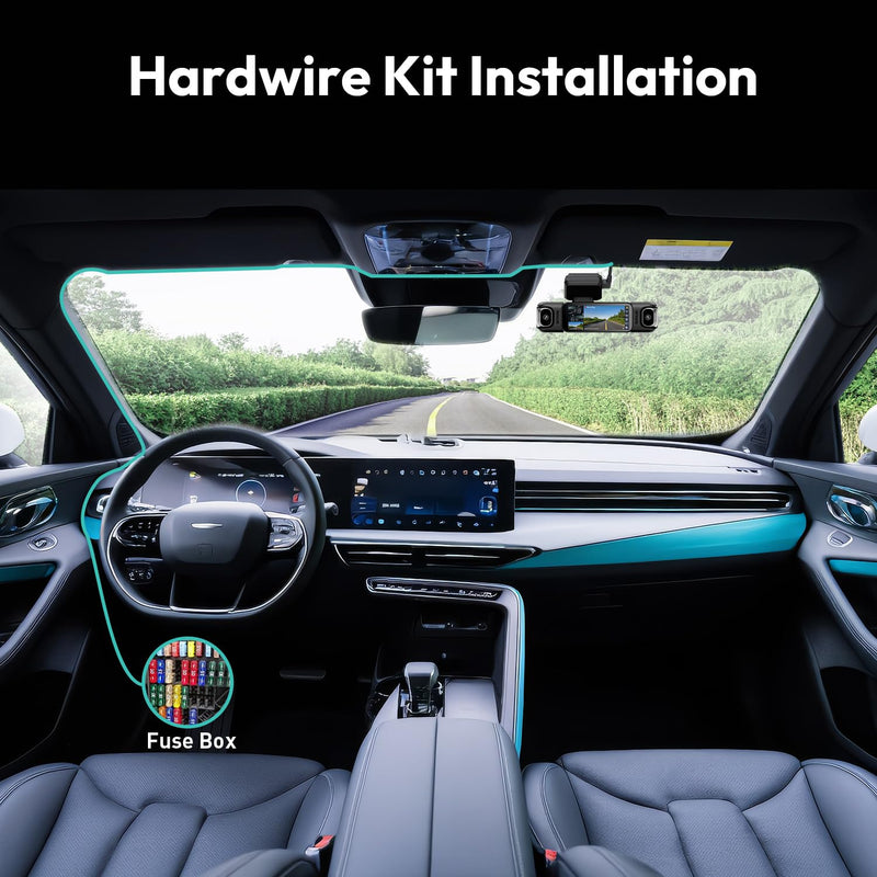[AUSTRALIA] - BOTSLAB Type C Hardwire Kit with Fuse Tap, Exclusive for BOTSLAB Dash Cam G980H / G980H Pro / G980H Multi-Channel, Supports Parking Mode, Includes Double-3 Fuses Tap G980H Fuse Tap Hardwire Kit 
