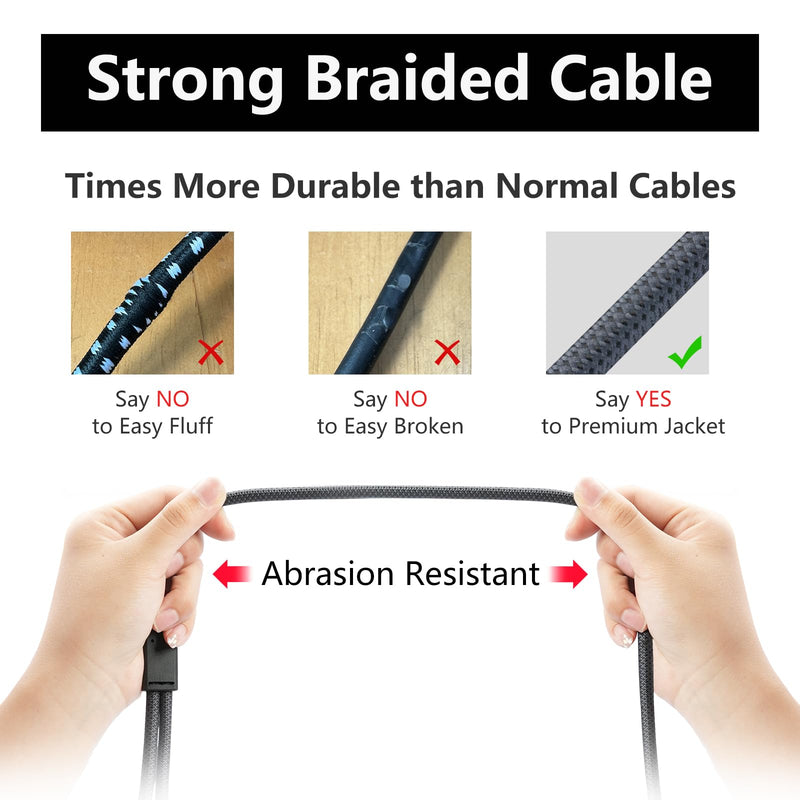 HUALUE 10Ft Dual XLR Female to USB C Stereo Microphone Cable,XLR Female Smartphone USB C Recording Cable，Dual Channel Stereo Input XLR to USB C for iPhone 15 ipad Dynamic Condenser Microphone