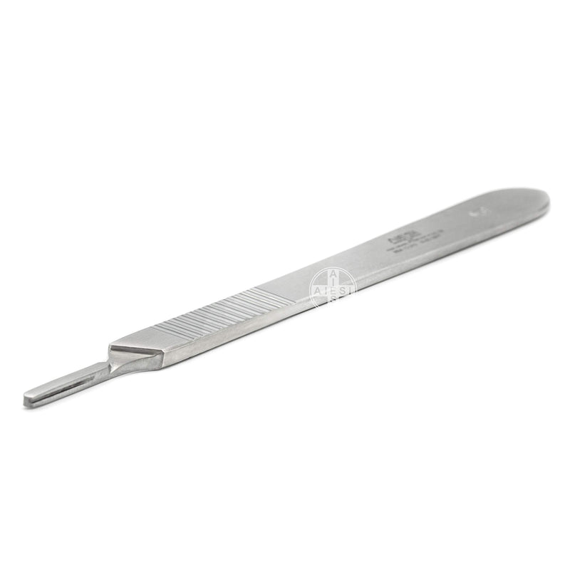 AIESI® Scalpel Handle (Scalpel Holder) Stainless Steel for Scalpel Blades No. 3
