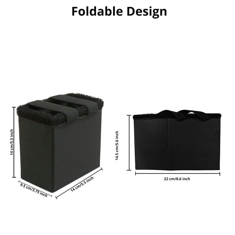 [AUSTRALIA] - 5 Inch Monitor Hood/Sunshade, Foldable and Portable Universal Fit Shade with Elastic Belt, for Atomos Ninja V/Ninja V+, Desview P5II/R5II/V5, FEELWORLD F5 Pro/F5 Prox 5″ 