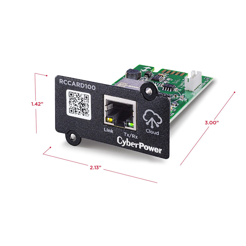 CyberPower RCCARD100 Cloud Monitoring Card Wired Connection