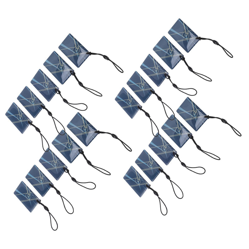 IC Cards, 20pcs 13.56 MHz RFID Keychain, Smart Lock Keychain, Contactless Key Fob Access Card, Proximity ID Card, Digital Intelligent Door Lock, Default, Modern