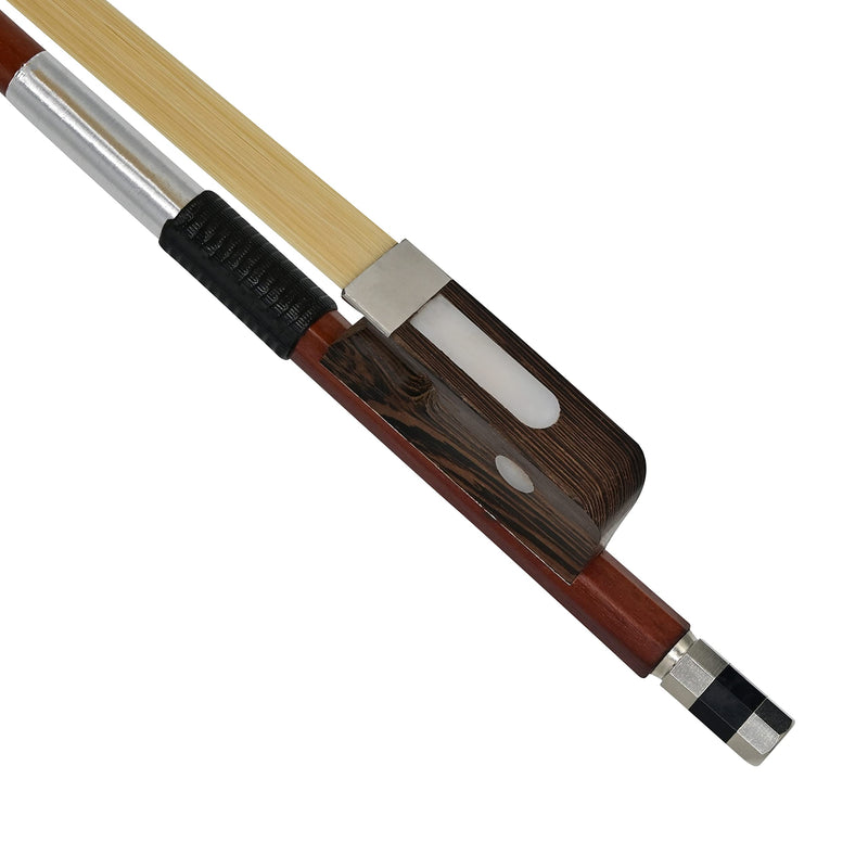 AB-100B Brazilwood Student French Bass Bow - 1/4 Size