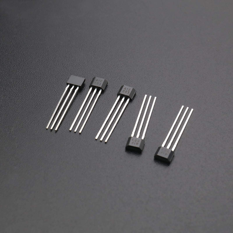 [AUSTRALIA] - YINETTECH 12pcs 41F TO-92S Bipolar Hall Effect Sensor Magnetic Detector SS41F 0H41 SH41 S41 S41 S41 3 Pin Sensor for Electric Vehicle Engine Industrial Applications 
