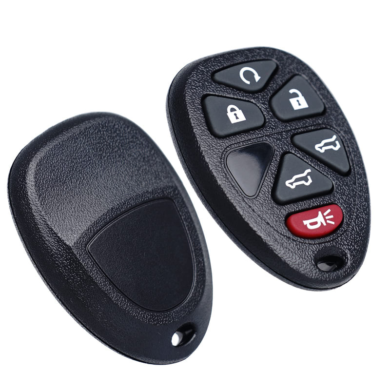 Key Fob Remote Replacement Fits for Chevy Tahoe Suburban GMC Yukon/Yukon XL 1500 2500 Cadillac Escalade ESV/EXT 2007 2008 2009 2010 2011 2012 2013 2014 Keyless Entry Remote Start Control 22951510