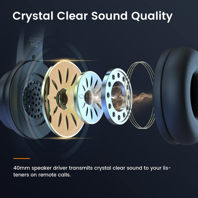 [AUSTRALIA] - Headsets with Microphone for Laptop, 3.5mm Wired Computer Headset Super-Lightweight Noise Cancelling Headphones with in-line Control Volume & Mute, PC Headset Perfect for Classroom, Home or Office 3.5mm Computer Headset 
