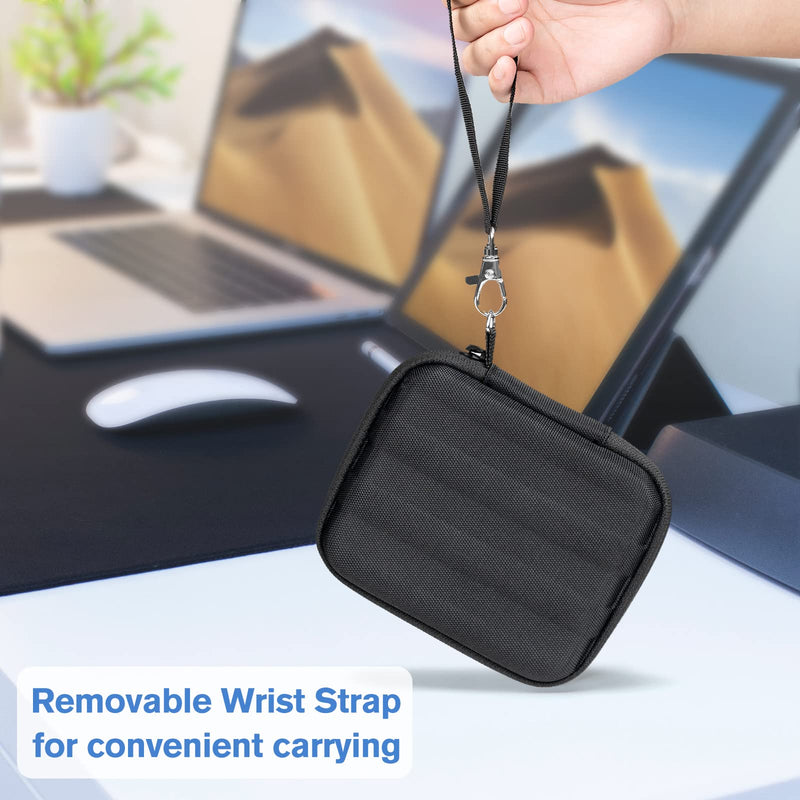 ProCase Portable Hard Drive Case Bundle with Travel Electronic Organizer