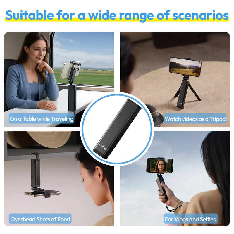 ULANZI SL01 Mini Flash and ULANZI SK-20 Airplane Phone Holder