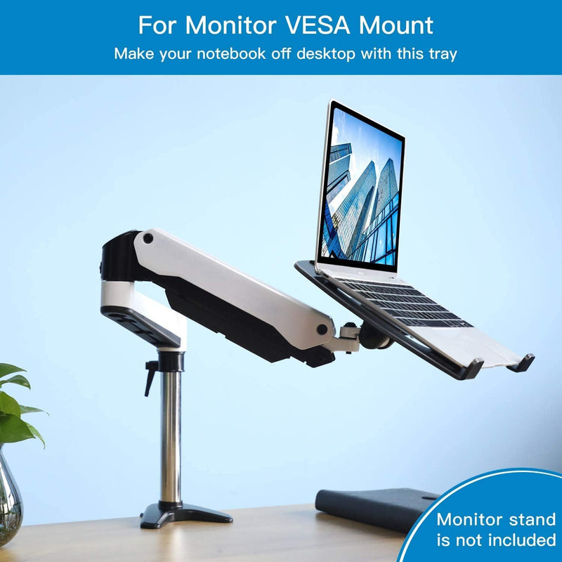 HUANUO Dual Monitor Stand&Laptop Tray