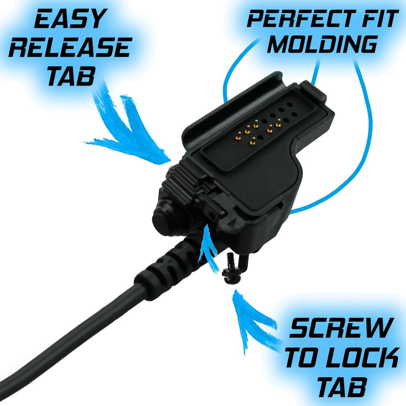 [AUSTRALIA] - Titan Replacement for NMN6193 Speaker Mic, Compatible with HT1000, MT2000, MTS2000, XTS3000, XTS3500 