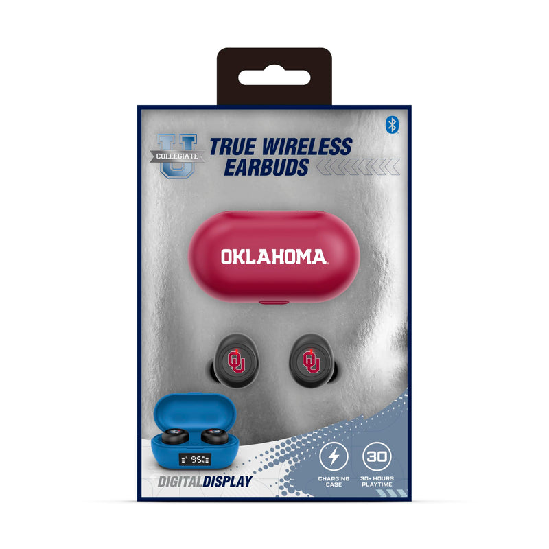 SOAR Collegiate True Wireless Earbuds v.7, Oklahoma Sooners