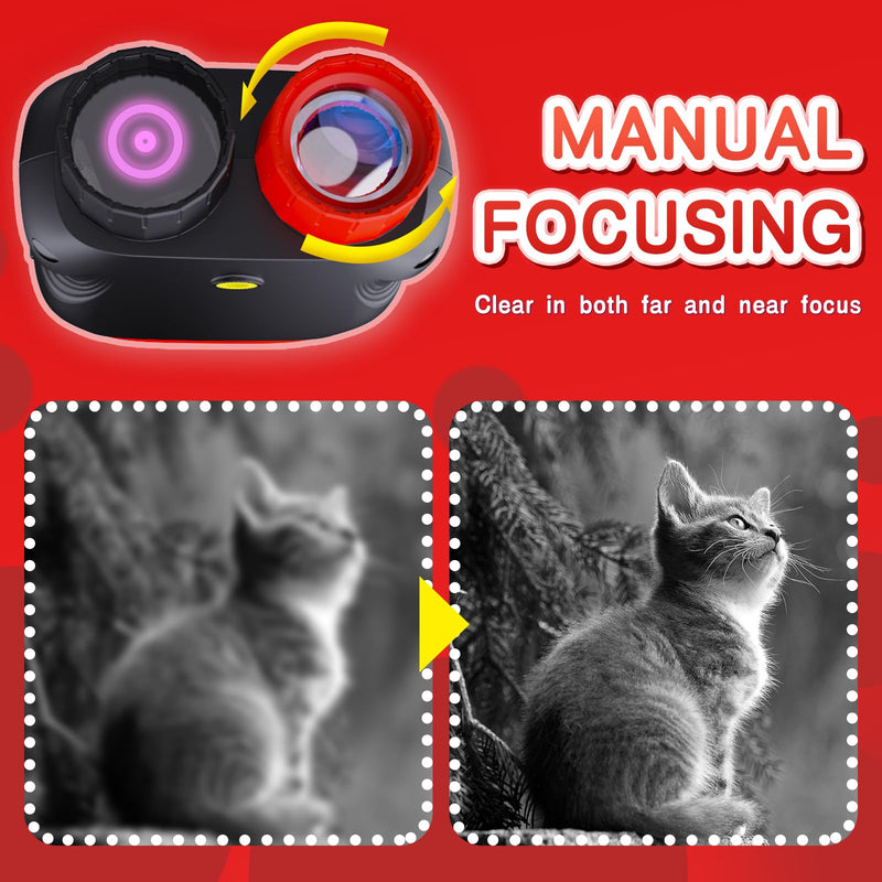 [AUSTRALIA] - Kids Toys Night Vision Goggles for Kids Ages 5 and Up Gifts for Kids 32GB Card, 5X Zoom Kids Camera Night Vision Binoculars for Kids for Kids 
