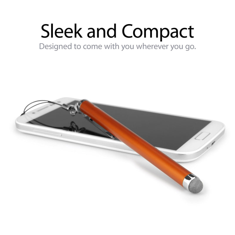 Stylus Pen for Kindle Fire (1st Gen 2011) (Stylus Pen by BoxWave) - EverTouch Capacitive Stylus, Fiber Tip Capacitive Stylus Pen - Metallic Silver