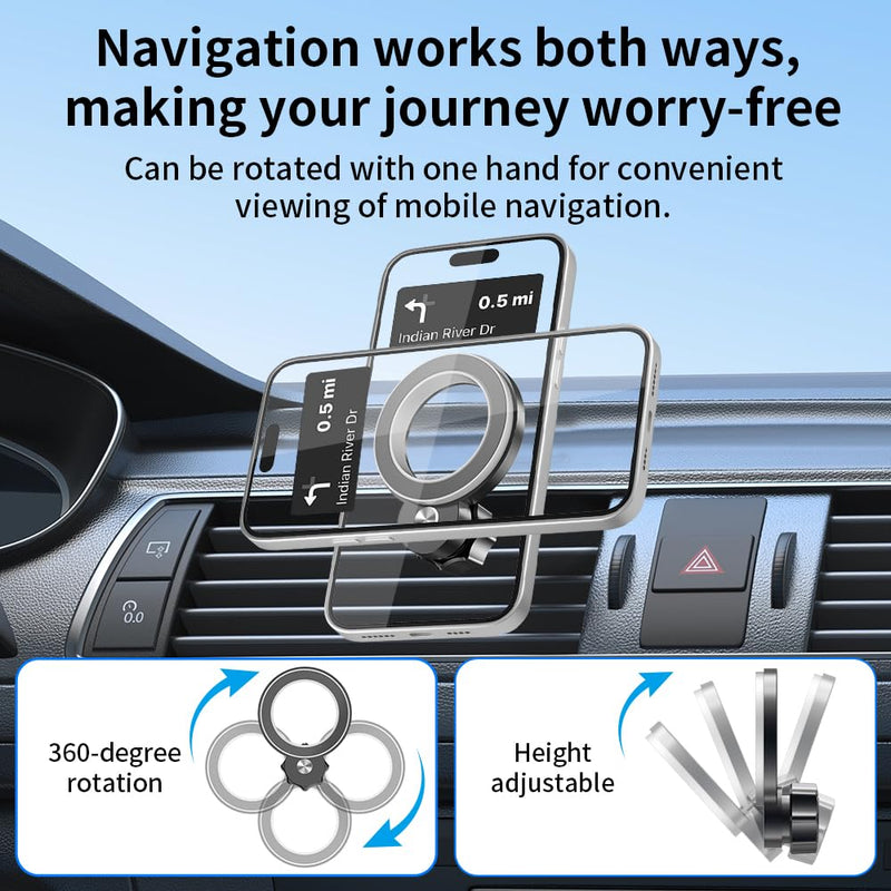 Car Magnetic Phone Mount for Honda CR-V CRV 2012 2013 2014 2015 2016 Auto Interior Accessories Best Cellphone Holder Mobile Cradle Cell Phones Navigation Charging Screen Magnet Stand Accessory