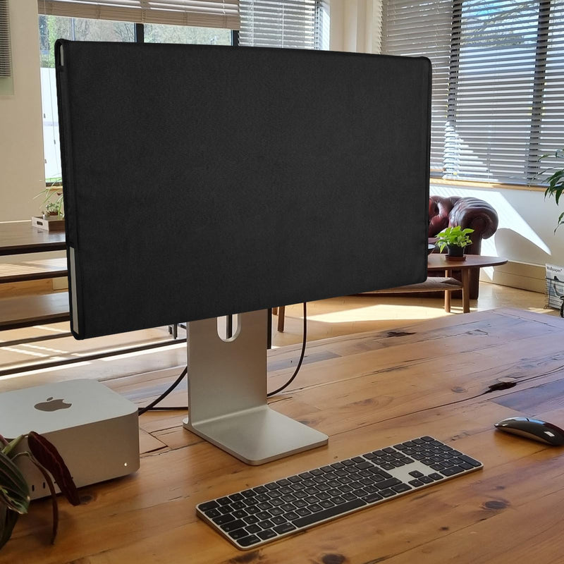 Monitor Cover Compatible with Apple 32-inch Pro Display XDR | Anti-Static Monitor Dust Cover Computer Screen Protective Sleeve, Black