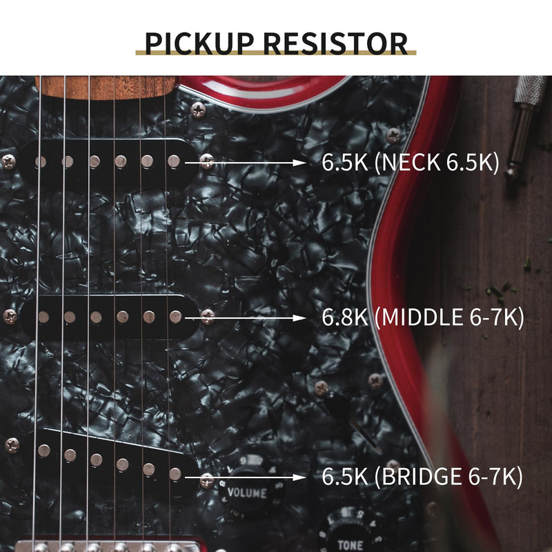 [AUSTRALIA] - SAPHUE Alnico 5 Vintage Staggered Strat Style Electric Guitar Pickup Handmade SSS 50's Sound Style Electric Anico V Guitar Pickup 