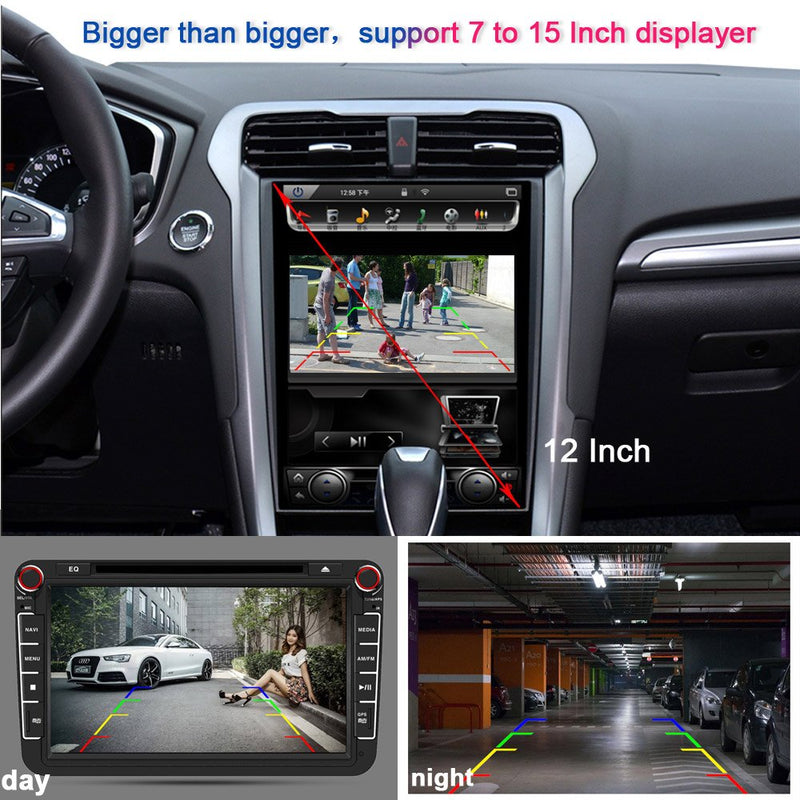 Super HD Vehicle Camera 1280x720 Pixels 1000 TV line 170 Degree Night Vision Rear View Camera Reverse Parking for Ford Transit MK6 2000-2006 / MK7 2007-2013 Model 2= Super Pro HD camera