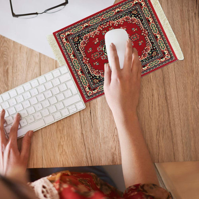 Mouse Pads for Wireless Mouse,Oriental Persian Carpet Mouse Mat Computer Mousepad for Table Decor