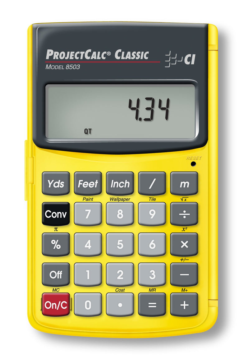 Calculated Industries 8503 ProjectCalc Classic Home Improvement Calculator for Do It Yourselfers DIY Calc