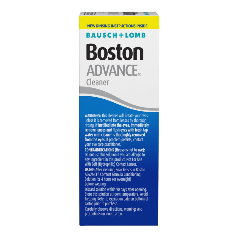Boston Advance Contact Lens Solution by Bausch+ Lomb, for Gas Permeable Contact Lenses, 1 Fl Oz (Packaging May Vary) 1 Fl Oz (Pack of 1)